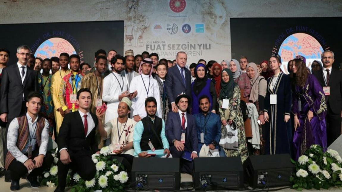 2019 Prof. Dr. Fuat Sezgin Yılı Kapanış Töreni Sayın Cumhurbaşkanımızın Teşrifleriyle İstanbul'da Yapıldı.