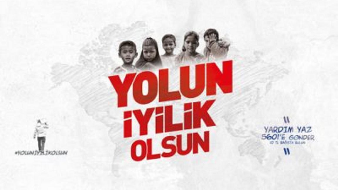 Türkiye Diyanet Vakfı Yolun İyilik Olsun Adıyla Yardım Kampanyası Başlattı. 