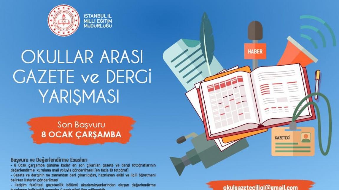 Okullar Arası Gazete Dergi Yarışması .
