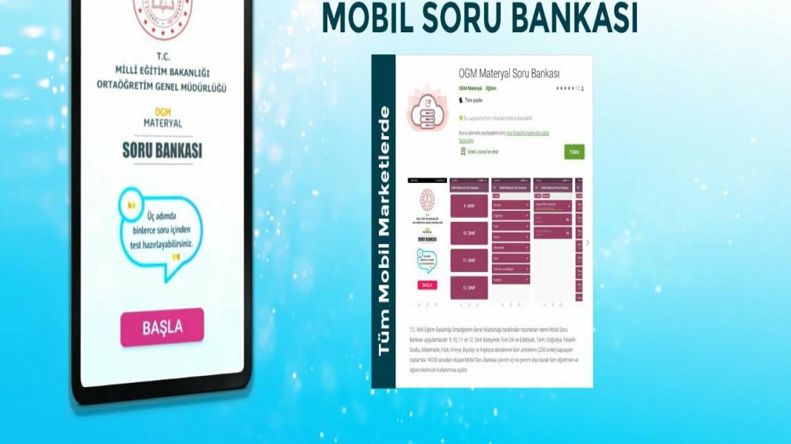 Lise Öğrencileri İçin 15 Bin Soruluk Mobil Soru Bankası