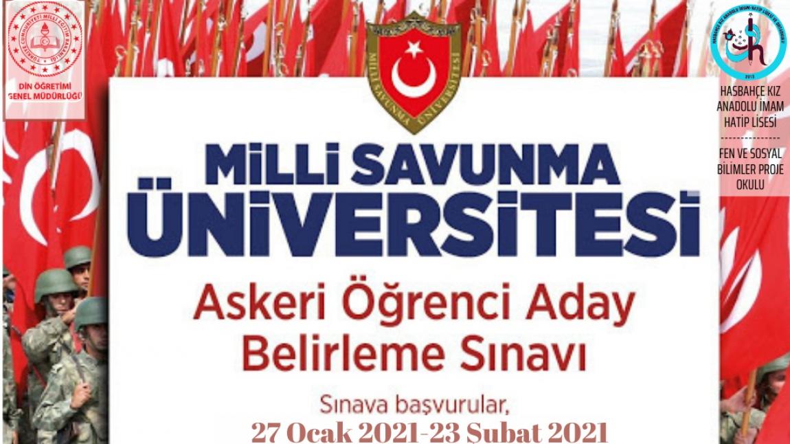 Milli Savuma Üniversitesi Askeri Öğrenci Aday Belirleme Sınavına Başvurular 27 Ocak 2021 Tarihinde Başlıyor