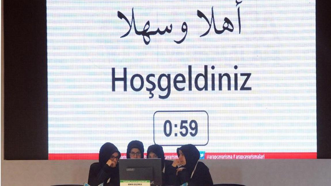 İmam hatip öğrencileri, Uluslararası Arapça Münazara Yarışması'nda Türkiye'yi Temsil Ediyor