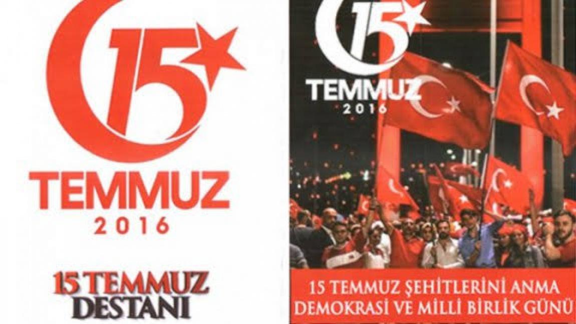 Okul Müdürümüz Mehmet Salih YILDIZ'ın 15 Temmuz Demokrasi ve Milli Birlik Günü Mesajı